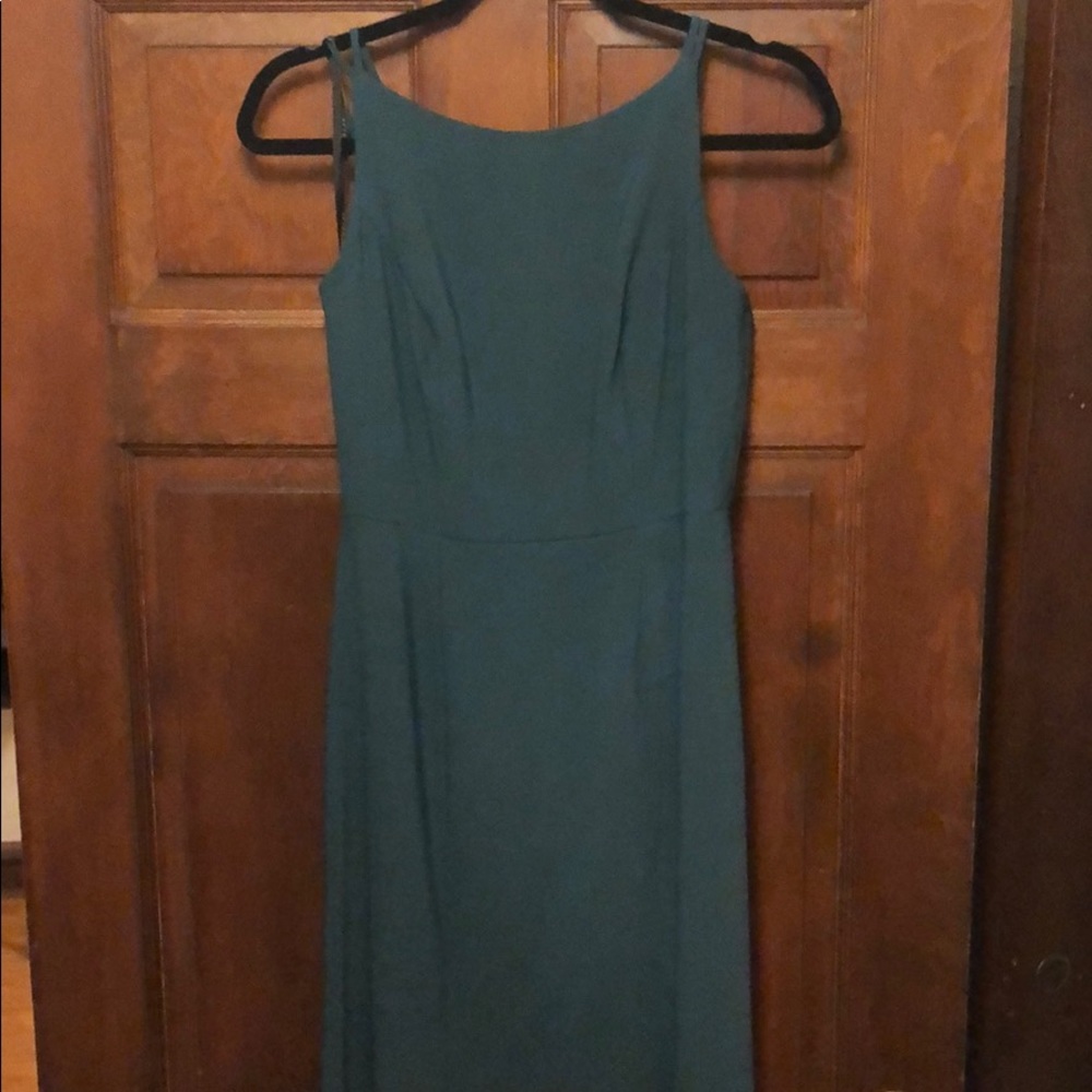 After Six Hunter Green Dress